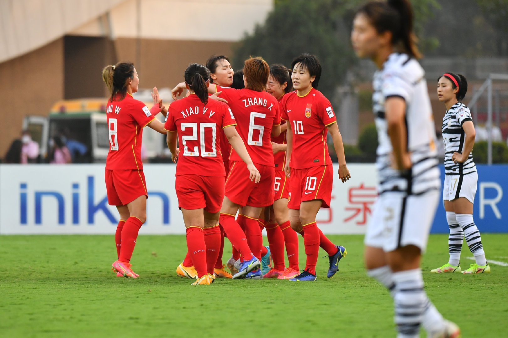 韩国女足强势击倒对手，晋级女足世界杯半决赛